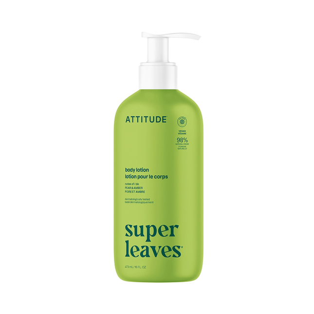 Attitude - Lait pour le corps, feuilles d'olivier | 473 ml