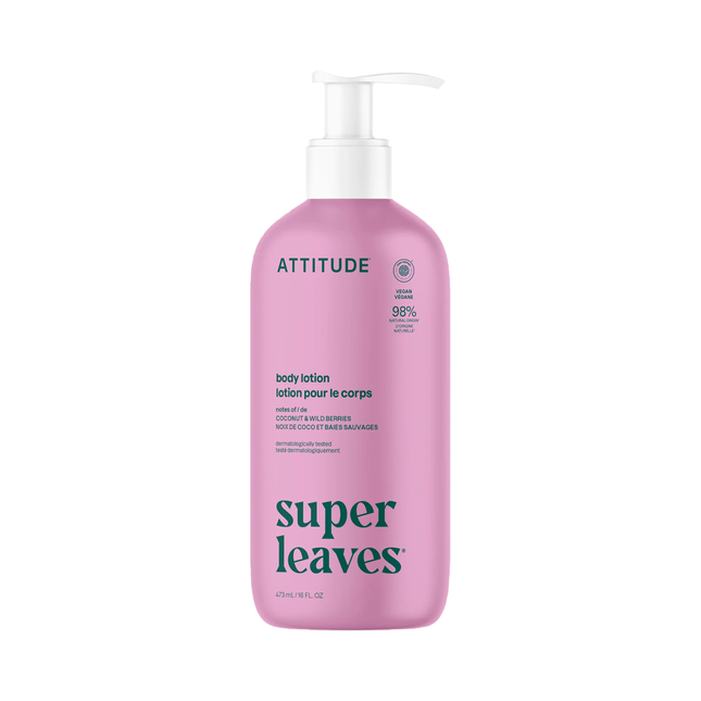 Attitude - Body Lotion, Coconut & Wild Berries | 473 mL