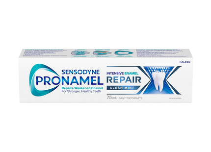 Sensodyne - Dentifrice Pronamel Réparation Émail Intense - Menthe Fraîche | 75 mL
