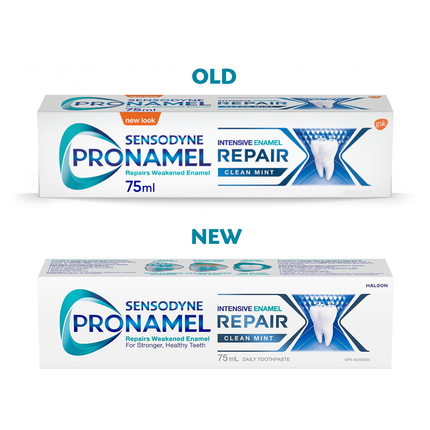 Sensodyne - Dentifrice Pronamel Réparation Émail Intense - Menthe Fraîche | 75 mL