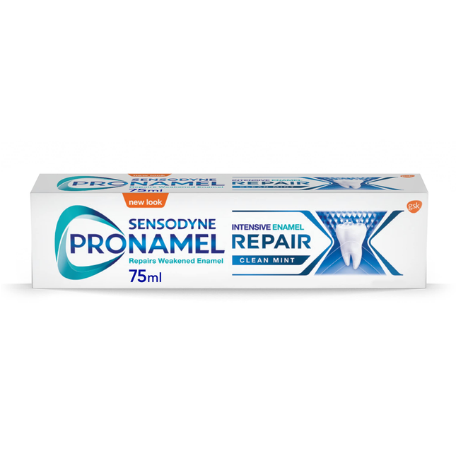 Sensodyne - Dentifrice quotidien anti-carie ProNamel Intensive Email Repair - Menthe propre | 75 ml
