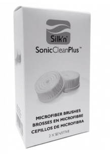 Silk'n Sonic Clean Plus Microfiber Brushes | 2 Regular Brushes