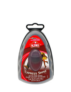 Kiwi Express Shine Sponge - Brown | 7 ml