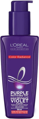 *L'oréal Paris - Color Radiance - Huile ravivante pourpre - pour cheveux blonds et méchés | 100 ml