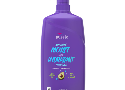 Aussie - Shampoing hydratant Miracle à l'huile d'avocat - 778 ml