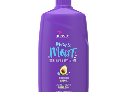 Aussie - Après-shampoing hydratant Miracle à l'huile d'avocat et à l'huile de jojoba | 778 ml