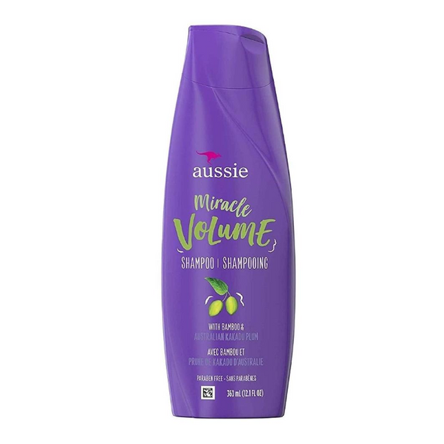Aussie - Shampoing Miracle Volume au Bambou et à la Prune Kakadu Australienne | 360 ml