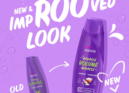 Aussie - Miracle Volume Shampooing à l'Eau de Riz | 360 ml