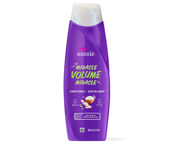 Aussie - Miracle Volume Conditioner with Rice Water | 360 mL – White ...