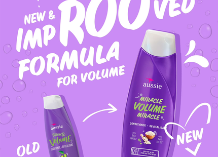 Aussie - Après-shampoing Miracle Volume à l'Eau de Riz | 360 mL
