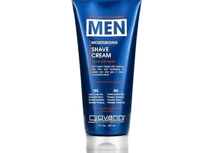 Giovanni - Men's Moisturizing Shaving Cream, For All Skin Types | 207 mL