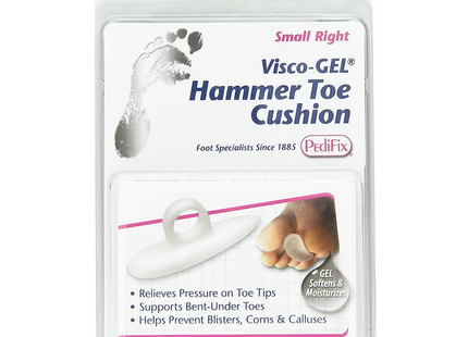 Pedifix - VISCO Gel Hammer Tow Cushion - Small Right | 1 Unit