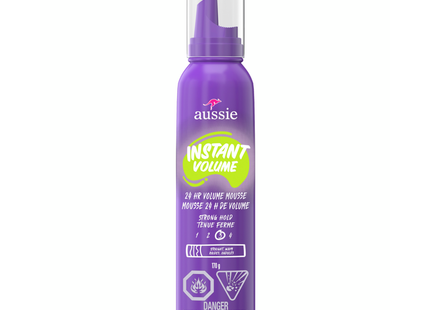 Aussie - Mousse Volume Instantané 24H - Tenue Forte | 170g