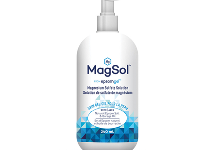 Epsom Gel - Magsol Magnesium Sulfate | 240 mL