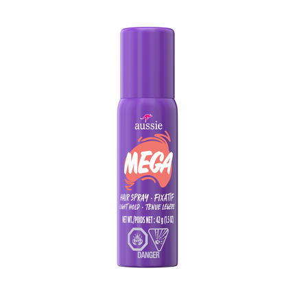Aussie - Laque pour cheveux méga flexible - Tenue légère | 42g