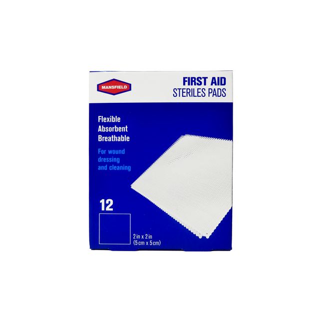 Mansfield - First Aid Sterile Pads 2 x 2