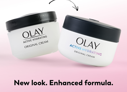 Olay - Crème Hydratante Originale Active à l'Acide Hyaluronique | 100 ml