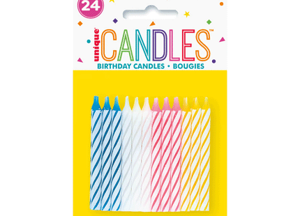 Unique - Birthday Candles | 24