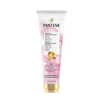 Pantene Pro-V - Après-shampoing sans sulfate Nutrient Blends à l'eau de rose | 237 ml