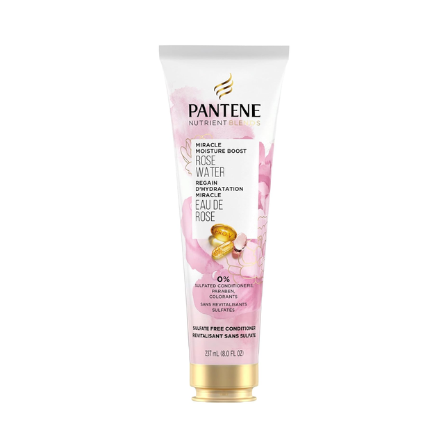 Revitalisant Pantene Miracle Moisture Boost avec eau de rose | 237 ml