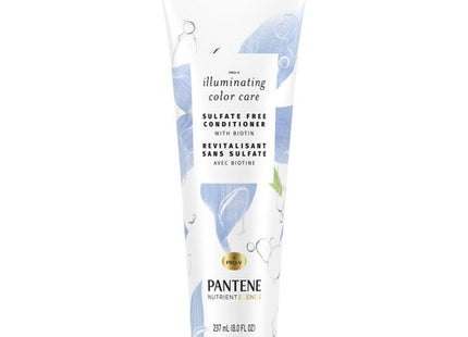 Pantene Pro-V - Mélanges de nutriments - Soin couleur illuminant - Après-shampooing sans sulfate avec biotine | 237 ml 