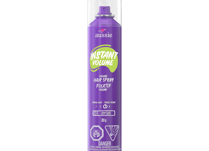 Aussie - Instant Volume Strong Hold Hairs Spray - for Straight and Wavy | 283 g