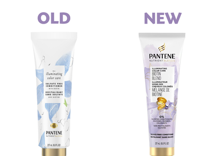 Pantene Pro-V - Mélanges de nutriments - Soin couleur illuminant - Après-shampooing sans sulfate avec biotine | 237 ml 
