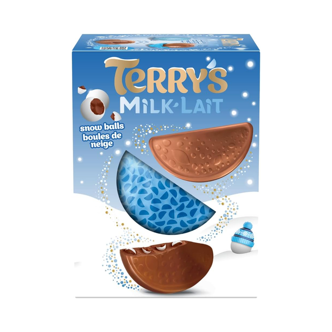 Terry's - Milk Chocolate Snow Balls | 145 g