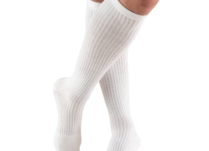 TRUFORM - Mens Athletic Socks White | 15-20 Mmhg