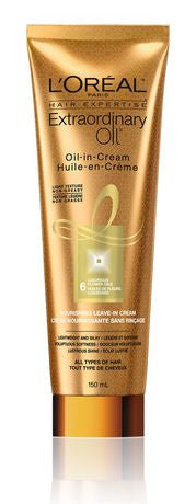 L'Oréal - Crème nourrissante sans rinçage aux huiles extraordinaires avec 6 huiles de fleurs luxueuses | 150 ml