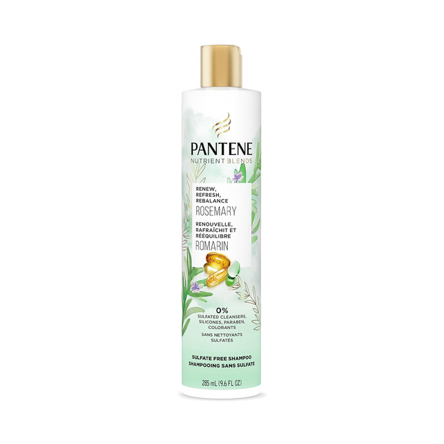 Pantene - Nutrient Blends Sulfate Free Shampoo with Rosemary | 285 mL