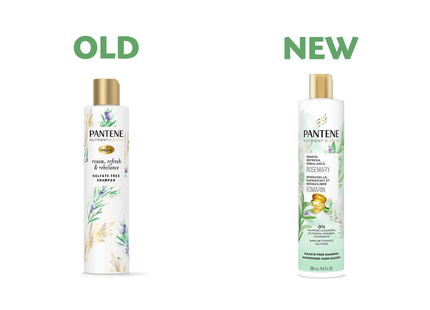 Pantene - Nutrient Blends Sulfate Free Shampoo with Rosemary | 285 mL