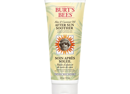 Burt's Bees - Apaisant Après-soleil Aloe Vera et Huile de Coco | 177 ml