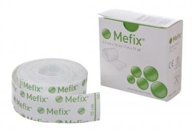 Molnlycke - Tissu autocollant Mefix | 2,5 cm x 10 m