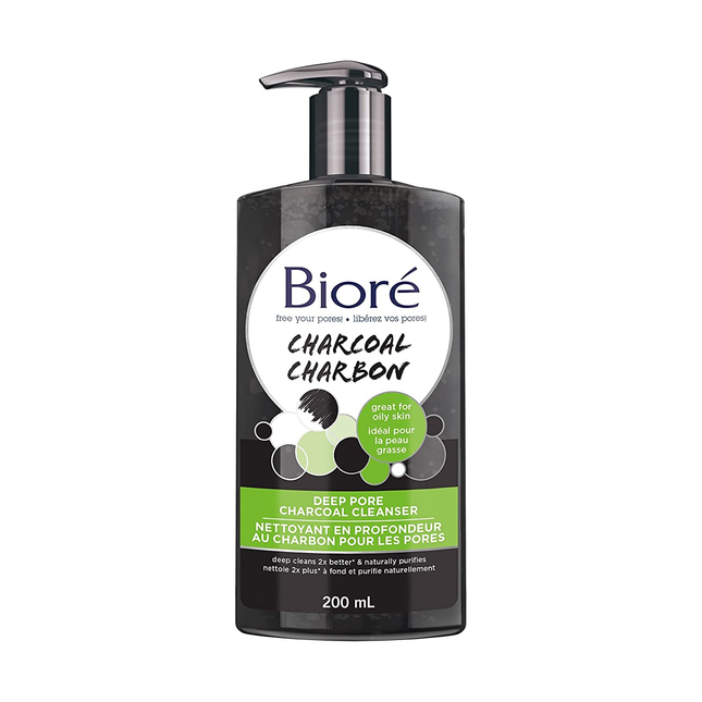 Bioré - Nettoyant au Charbon à Pores Profonds | 200 ml