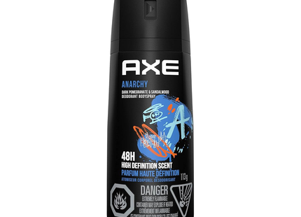 AXE - Déodorant corps en spray, Anarchy | 113 g