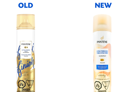 Pantene - Laque Cheveux Fixation Extra Forte Pro-V, Niveau de Fixation 4 | 397 g