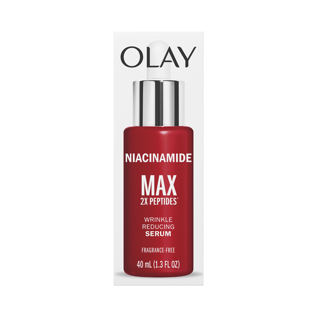 Olay - Niacinamide + MAX 2x Peptides Wrinkle Reducing Serum | 40 mL