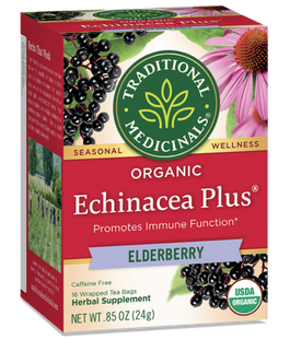 Traditional Medicinals Organic Echinacea Plus - Elderberry | 24 g