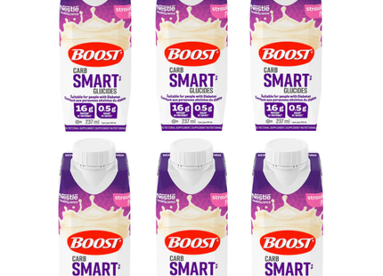 Boost - Carb Smart Glucides - Vanilla | 6 x 237 mL