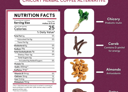 Teeccino - Hazelnut Chicory Coffee | 300 g