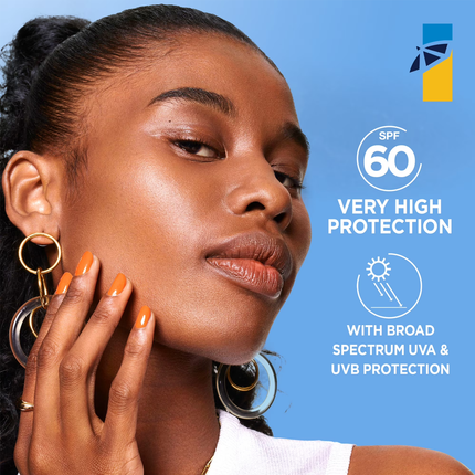 Ombrelle - Crème hydratante ultra-légère écran solaire visage FPS 60 | 75 mL