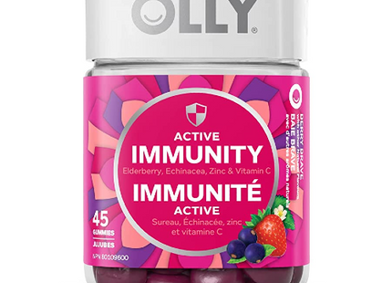 Olly - Active Immunity - Berry Brave | 45 Gummies