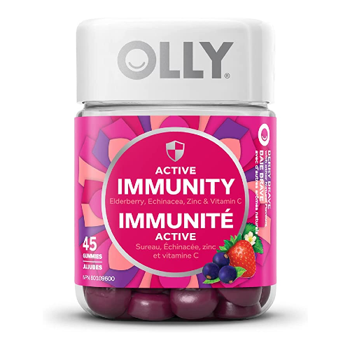 Olly - Active Immunity - Berry Brave | 45 Gummies