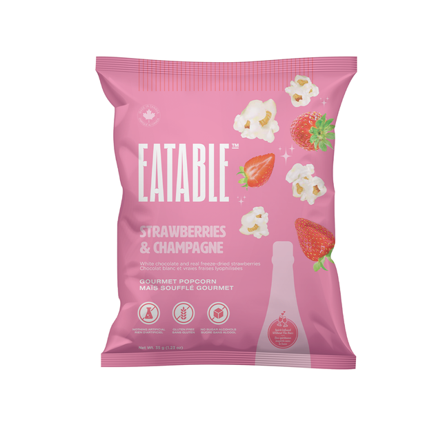 Eatable - Strawberry & Champagne | 35 g 12Pk