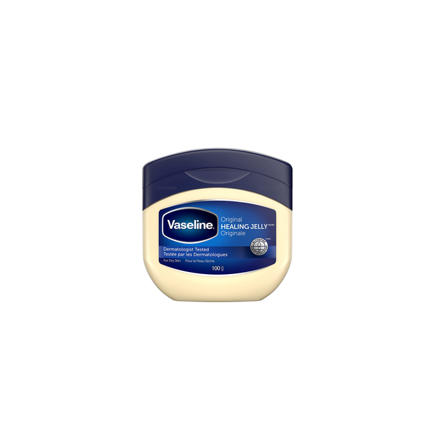 Vaseline - Gelée cicatrisante pour peaux sèches et craquelées - Gelée de pétrole originale 100 % pure | 100 - 375g