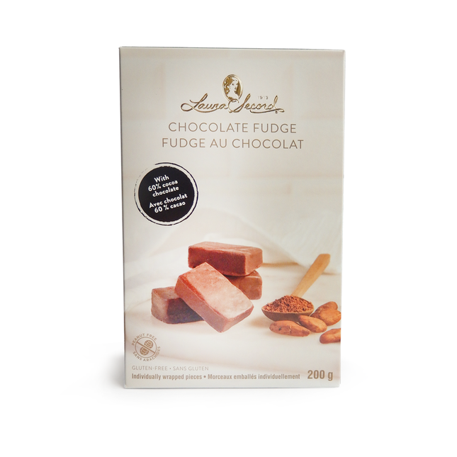 Laura Secord - Fondant au chocolat avec 60 % de cacao - Morceaux emballés individuellement | 200 g