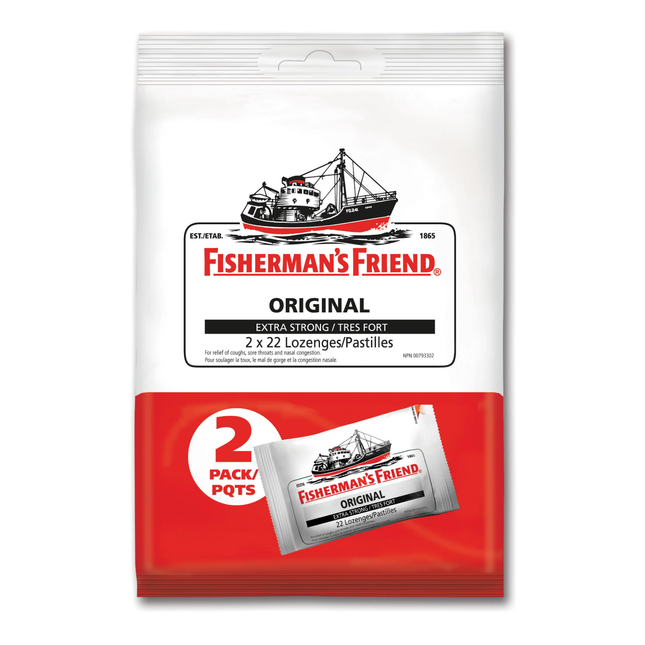 Fisherman's Friend - Pastilles originales - Extra fortes | Paquet de 2