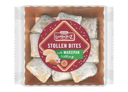 Lambertz - Stollen Bites Marzipan Biscuits | 350 g