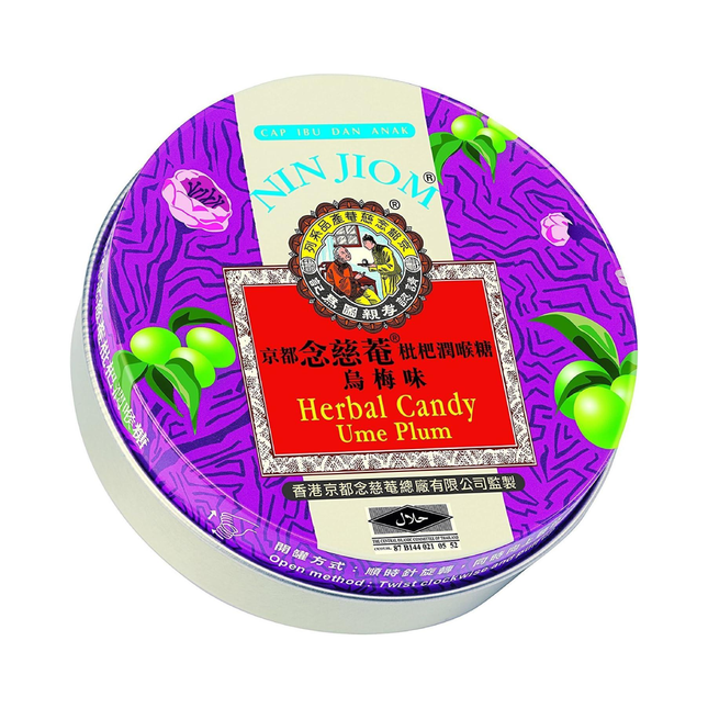 Nin Jiom - Bonbons aux herbes Prune Ume | 60 g